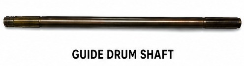 Guide Drum Shaft manufactured by Mankoo Agro Industries